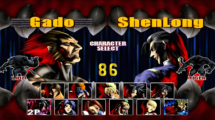 Dàn nhân vật có khả năng biến hình độc đáo trong Bloody Roar 2